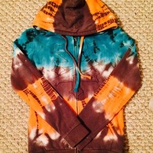 ZooYork Tye Dye hoodie; Small